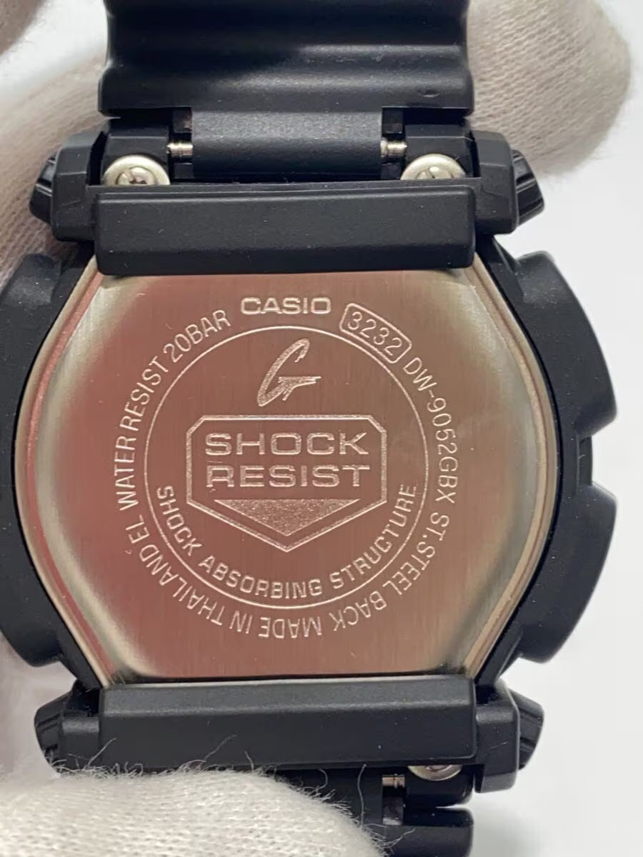 CASIO G SHOCK Quartz Wristwatch Digital Rubber Black DW 9052GBX Casio NULL