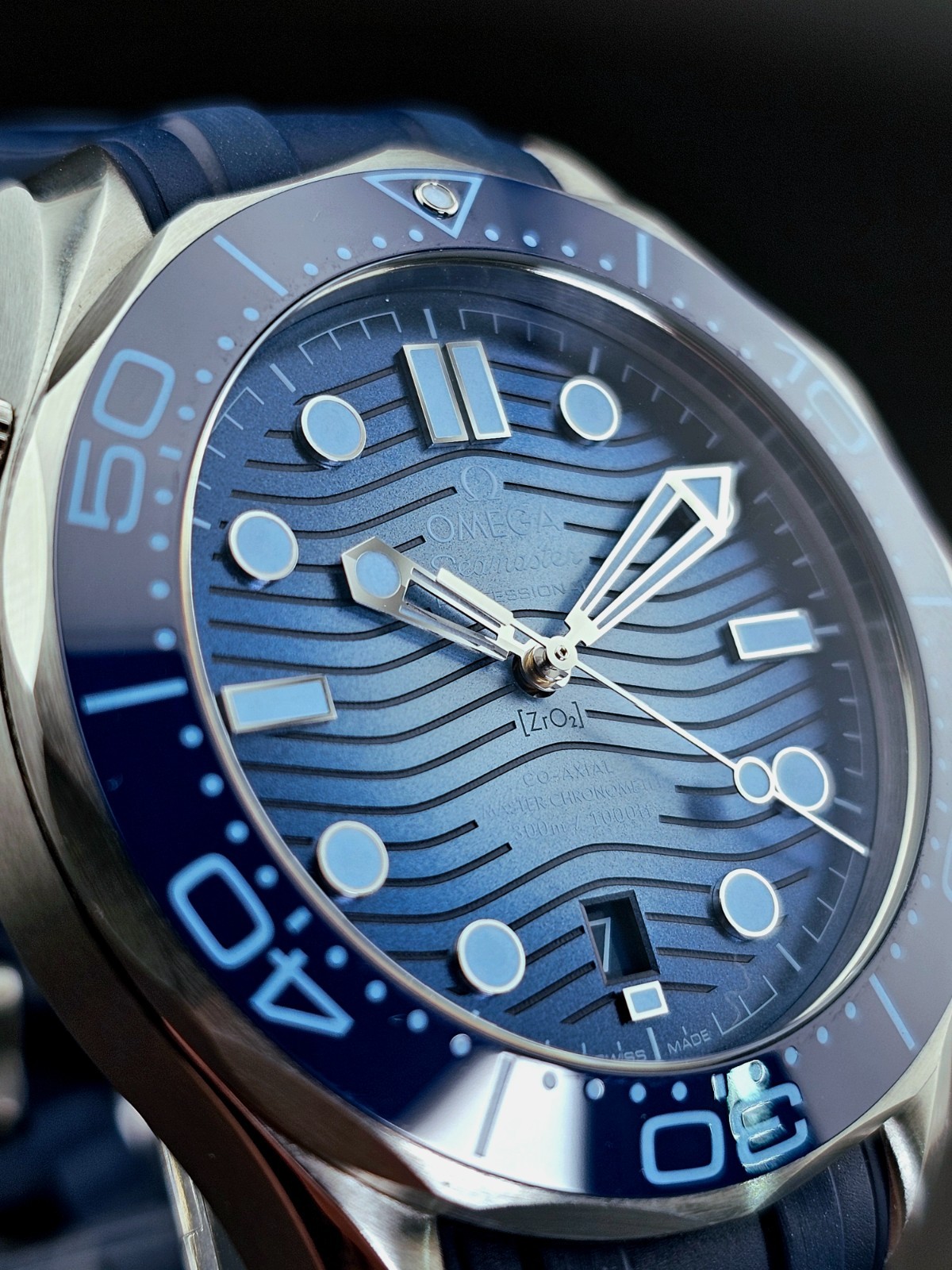 Omega Seamaster 300M 210.32.42.20.03.002 Summer Blue 42mm Full Set