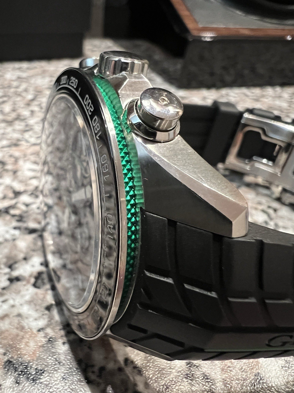 GRAHAM SILVERSTONE RS SKELETON CHRONO AUTOMATIC BRITISH RACING GREEN