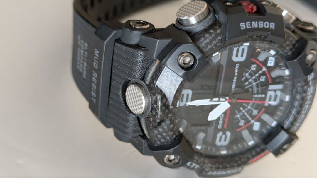 Casio G-shock Mudmaster GG-B100-1AJF Wristwatch Carbon Black Quad Sensor