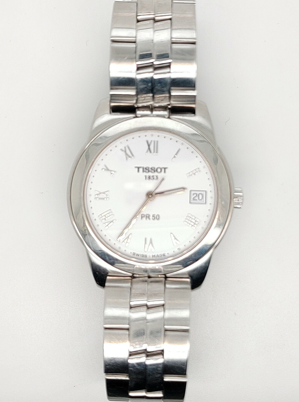 Tissot 1853 PR50 Quartz Date Men’s Wristwatch Swiss J376/476K