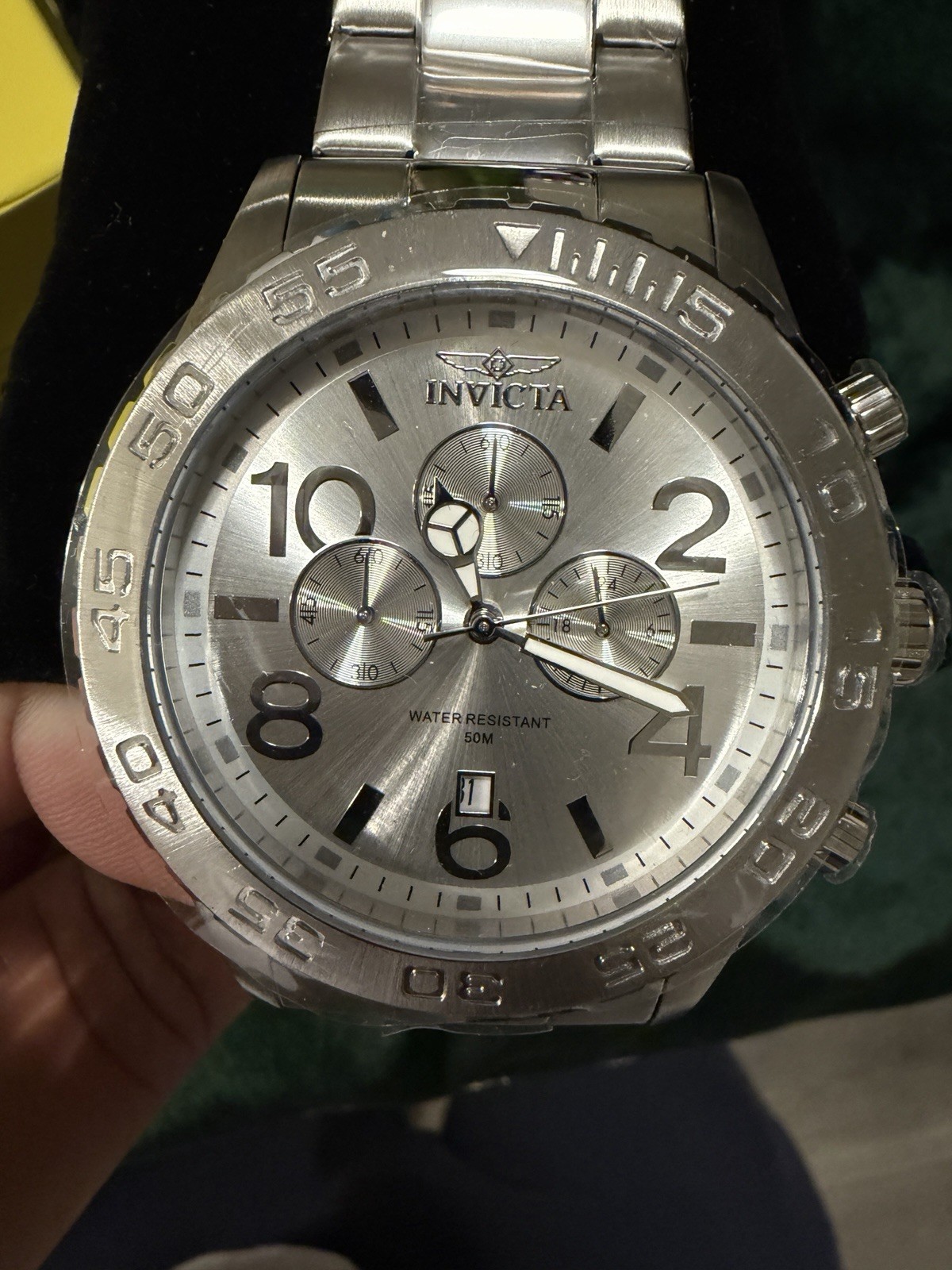 Invicta Silver Men’s Watch New