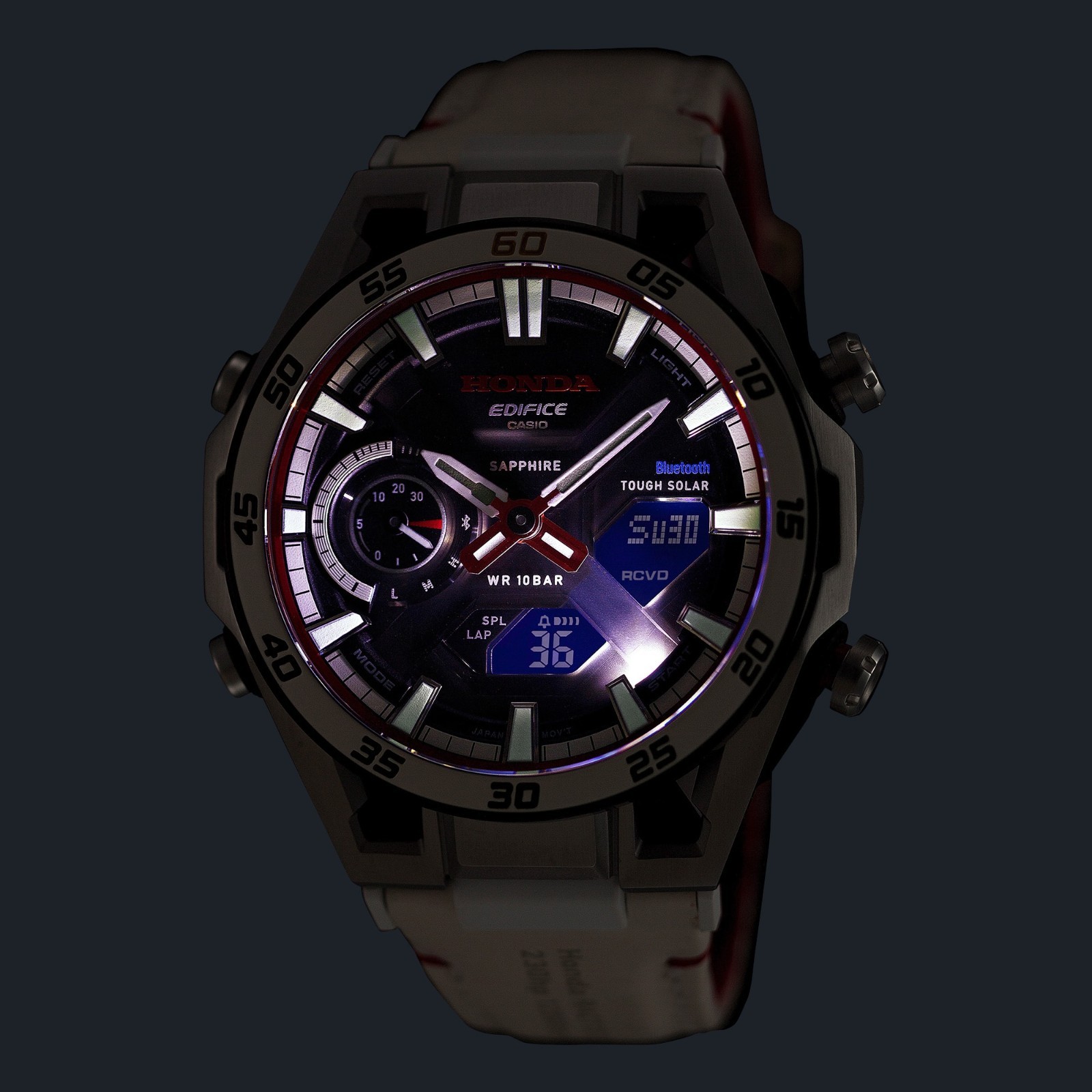 Casio Edifice Honda ECB-2300HR-1AJR F1 60th Anniversary Limited Watch Solar