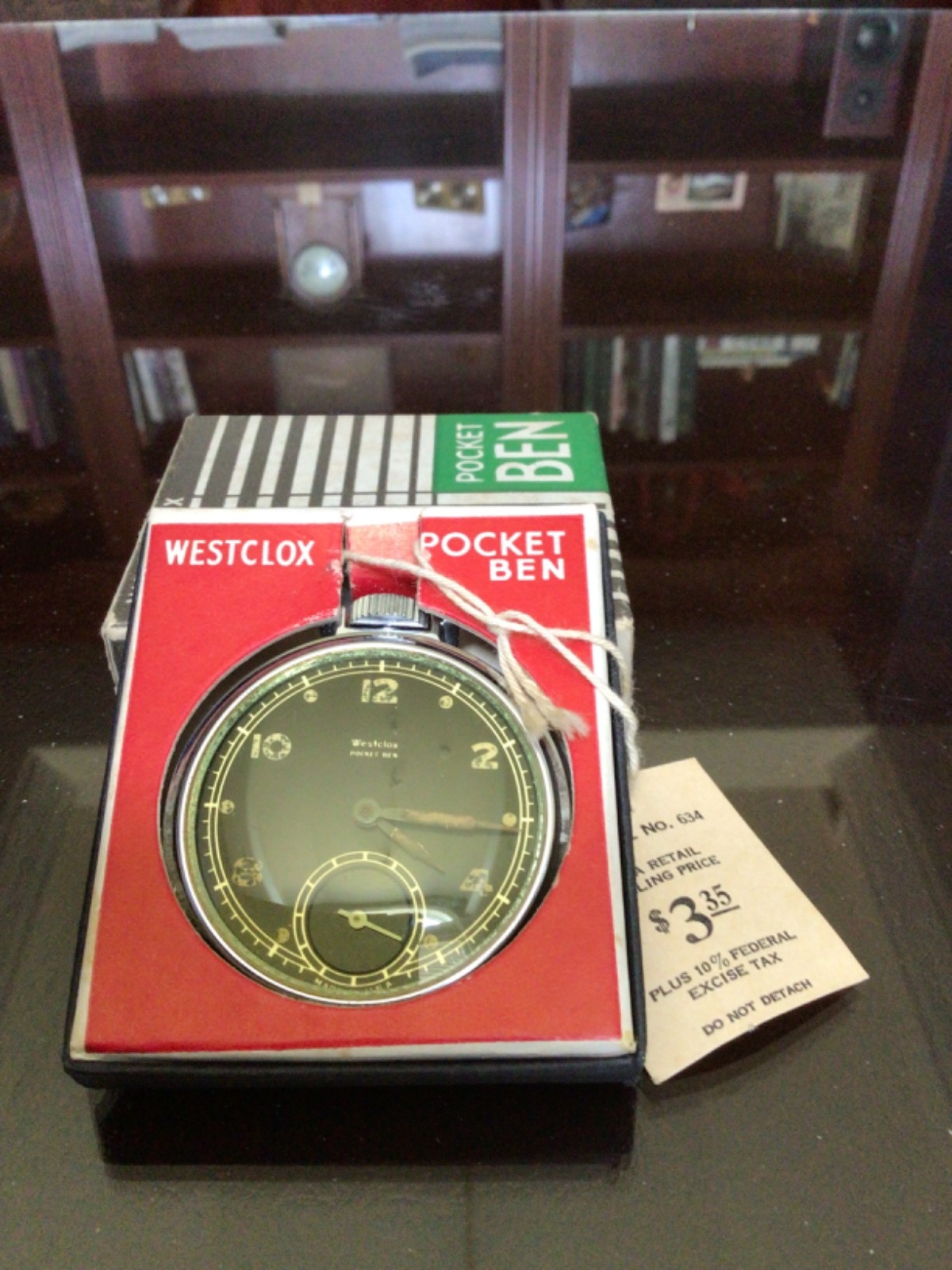Vintage Westclox Pocket Ben Pocket Watch No. 634 – New