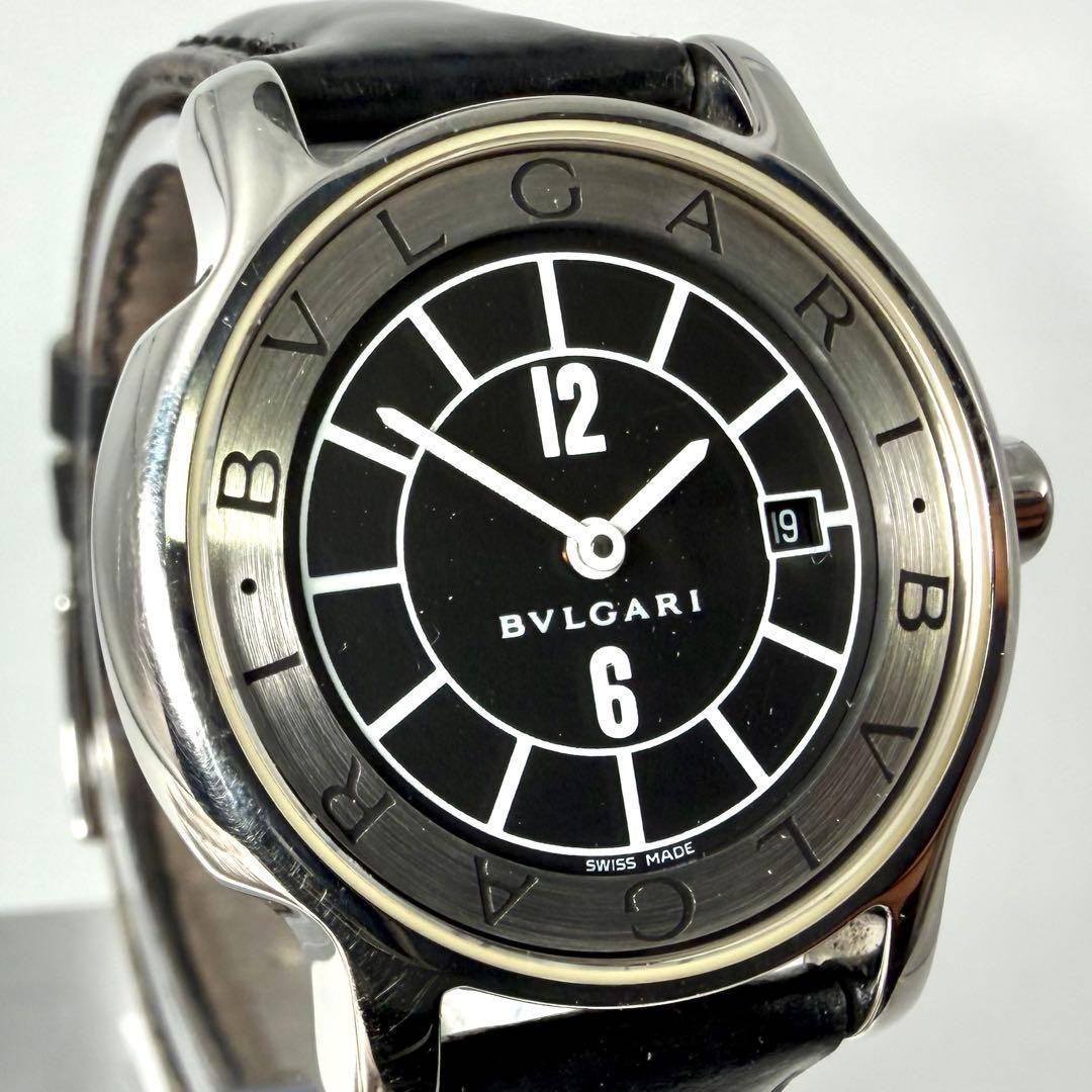 Bvlgari Solotempo ST29S Date Quartz Wristwatch Japan 073479