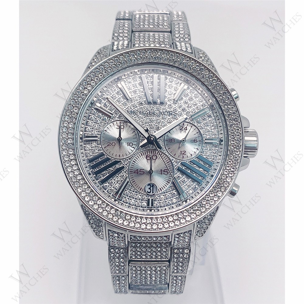 Michael Kors MK6317 Wren Silver Dial Stainless Steel Bracelet Women’s Watch