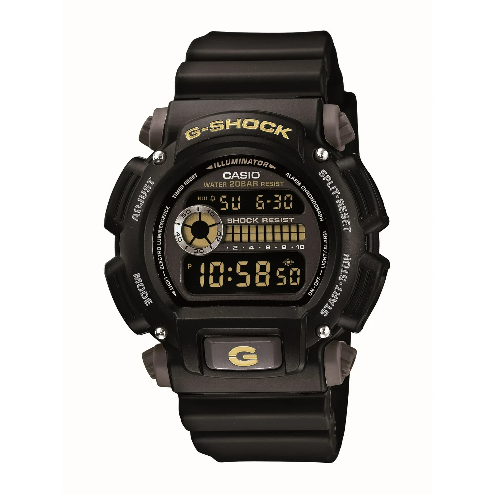 Casio G-Shock DW9052-1CWT Digital Watch – 200M Water Resist Black Resin