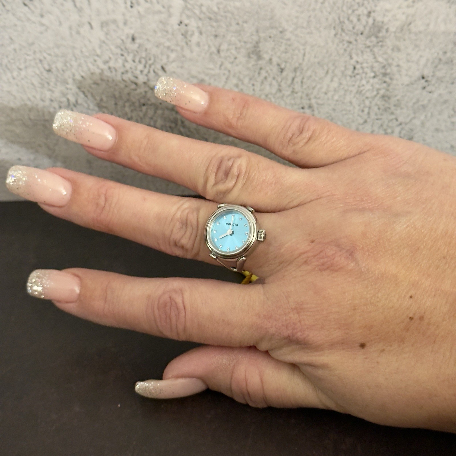 Invicta Mini Angel Women’s Ring Watch – 17.5mm (49071) $199 MSRP-NEW IN BOX