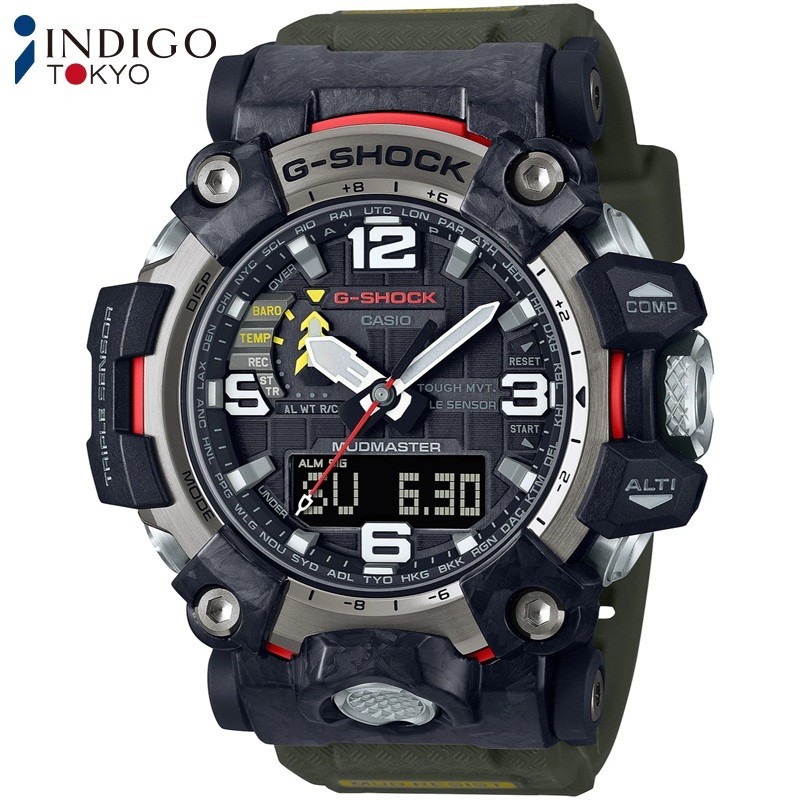 Casio G-Shock MUDMASTER GWG-2000-1A3JF Radio Solar Black 54.4mm Watch