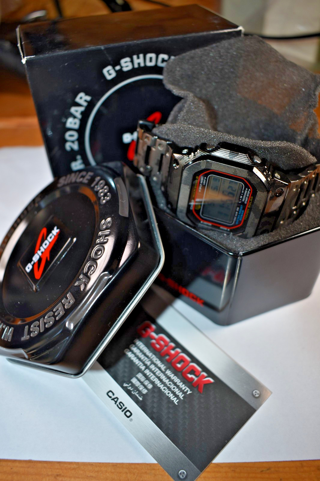 MODIFIED Casio G-Shock GWM5610U-1 (3495) Tough Solar Camouflage Men’s Watch