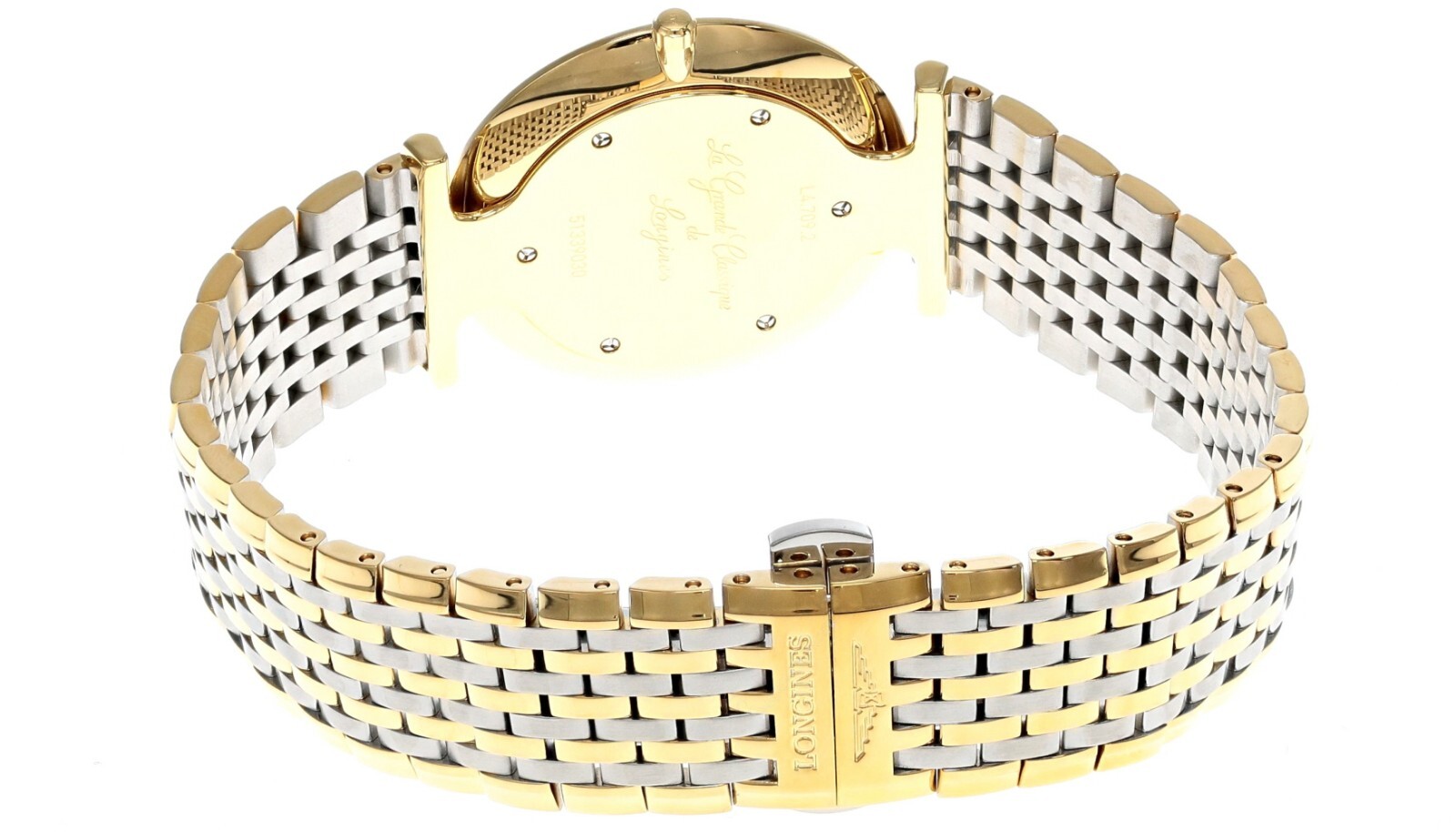 Longines La Grande Classique 33MM Two-Tone Gold Unisex Watch L4.709.2.21.D