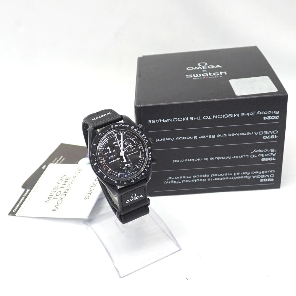 Omega Swatch Collaboration Snoopy MISSION TO THE MOONPHASE Quartz Men’s Watch