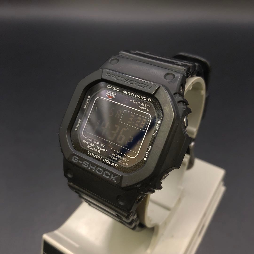 CASIO G-SHOCK GW-M5610U Tough Solar Multi Band 6 Digital Watch Black Japan Used