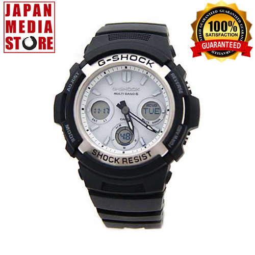 CASIO G-SHOCK AWG-M100S-7AJF White Dial Tough Solar Atomic Radio Men Watch