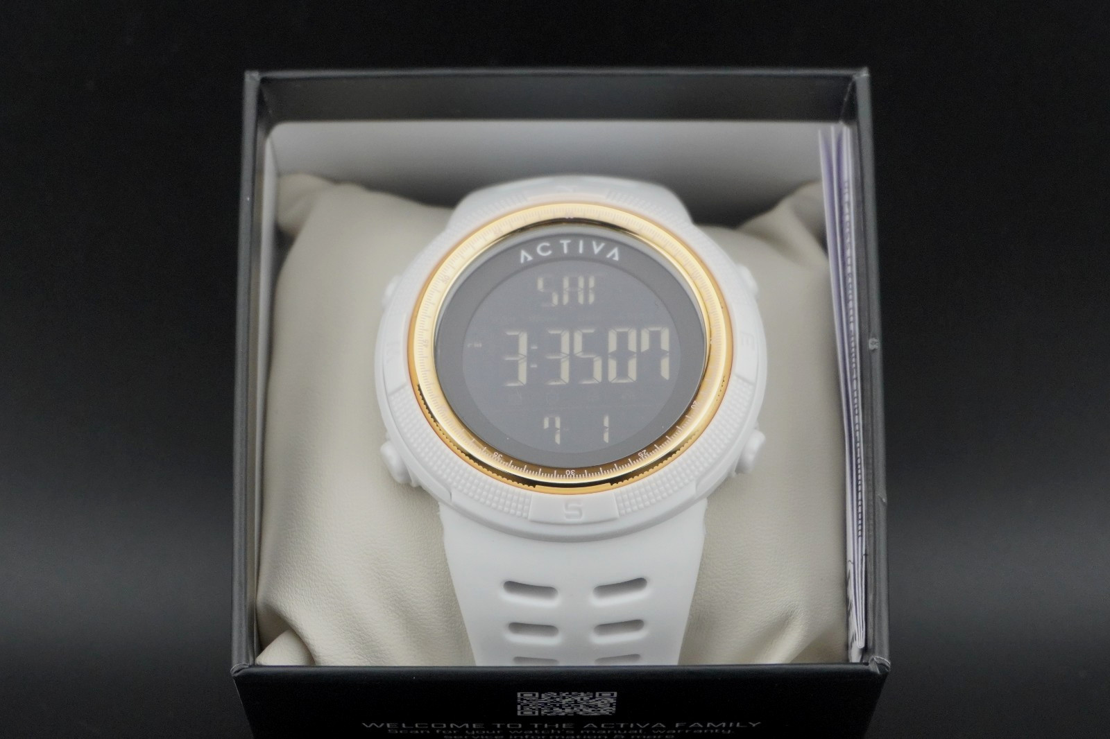 Watch – Activa Summit X Invicta Men’s Digital Watch – 50mm, White (NEW) Box