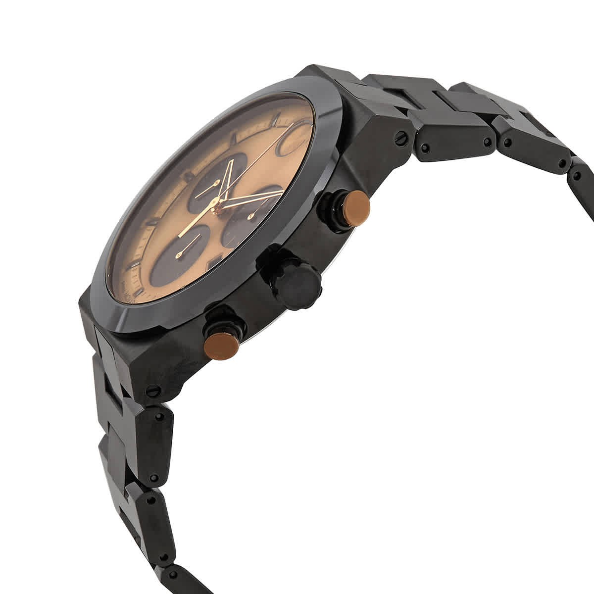 Movado Bold Fusion Chronograph Quartz Bronze Dial Men’s Watch 3600897