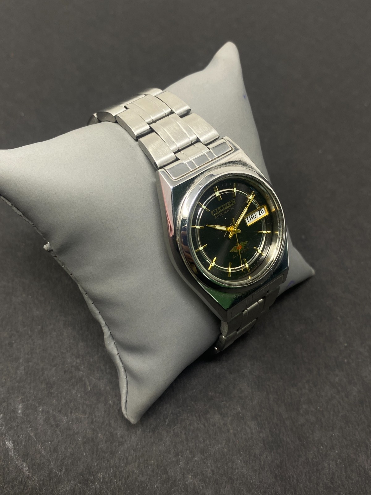 Vintage Citizen Automatic 8200A Japan Movement Day-Date Men’s Wrist Watch