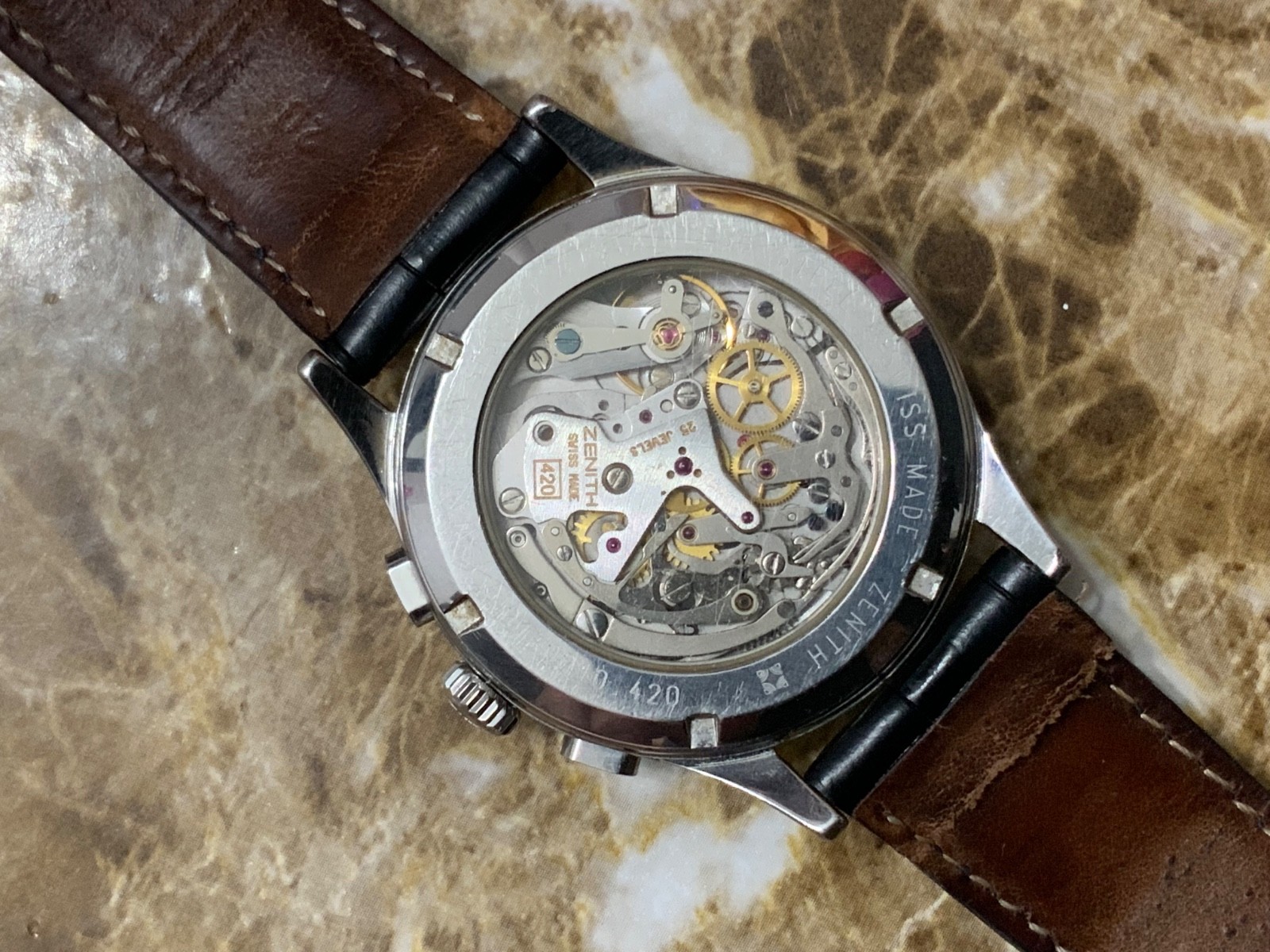Zenith Prime Chronograph! Manual Wind! READ!