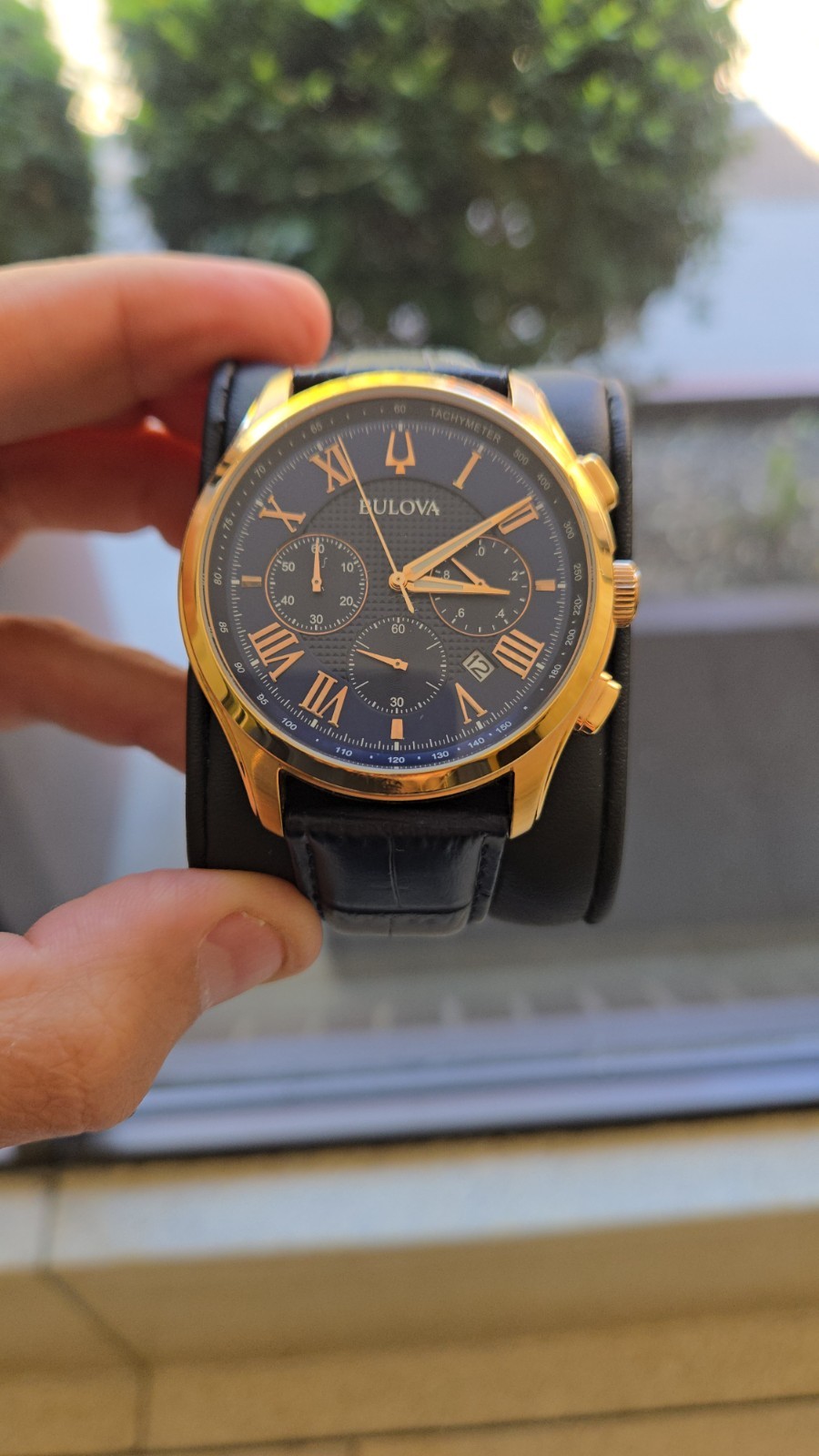 Bulova Men’s Classic Wilton Chronograph Watch, model 97B170