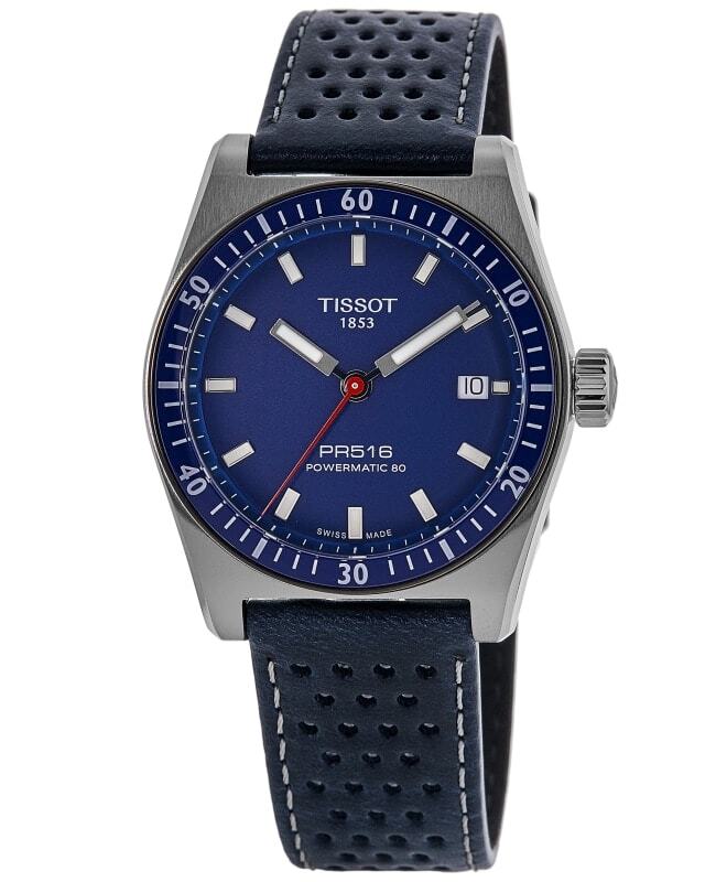 New Tissot PR516 Powermatic 80 Automatic Blue Unisex Watch T149.407.16.041.00