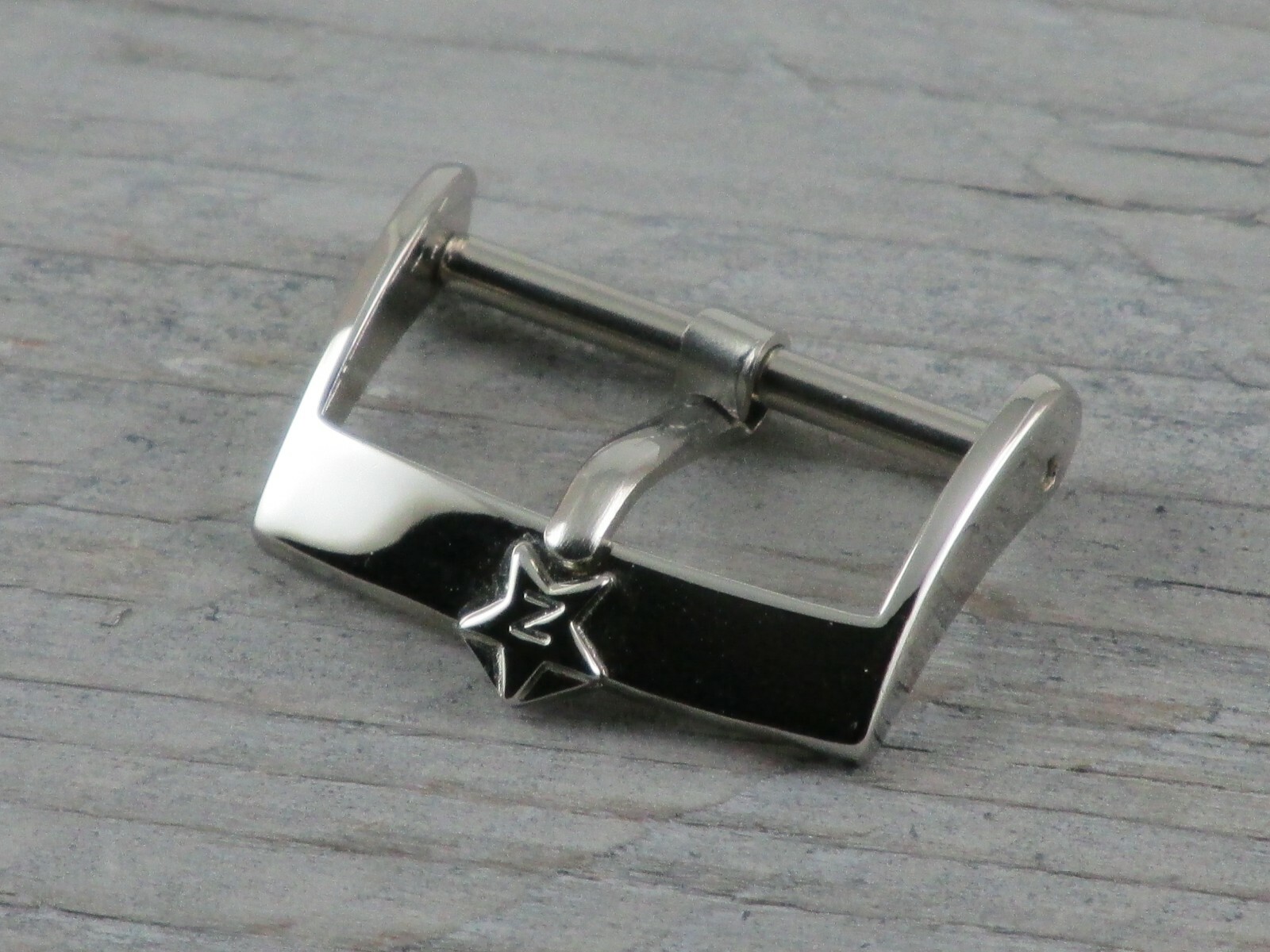 ZENITH STAR STEEL BUCKLE 18mm BUCKLE ZENITH STAR 18mm STEEL