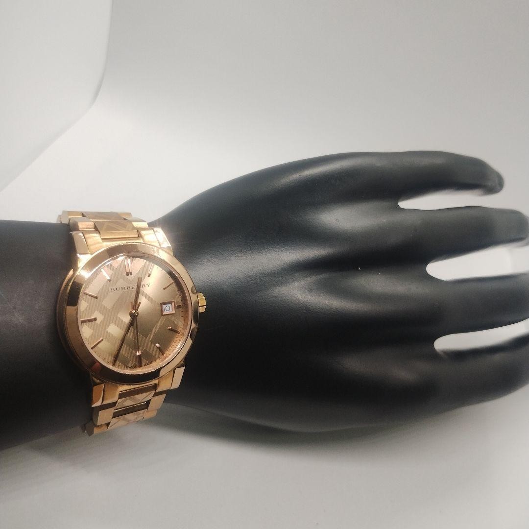 Excellent Condition Working New Battery Burberry Wristwatch Quartz BU9146 Nova C