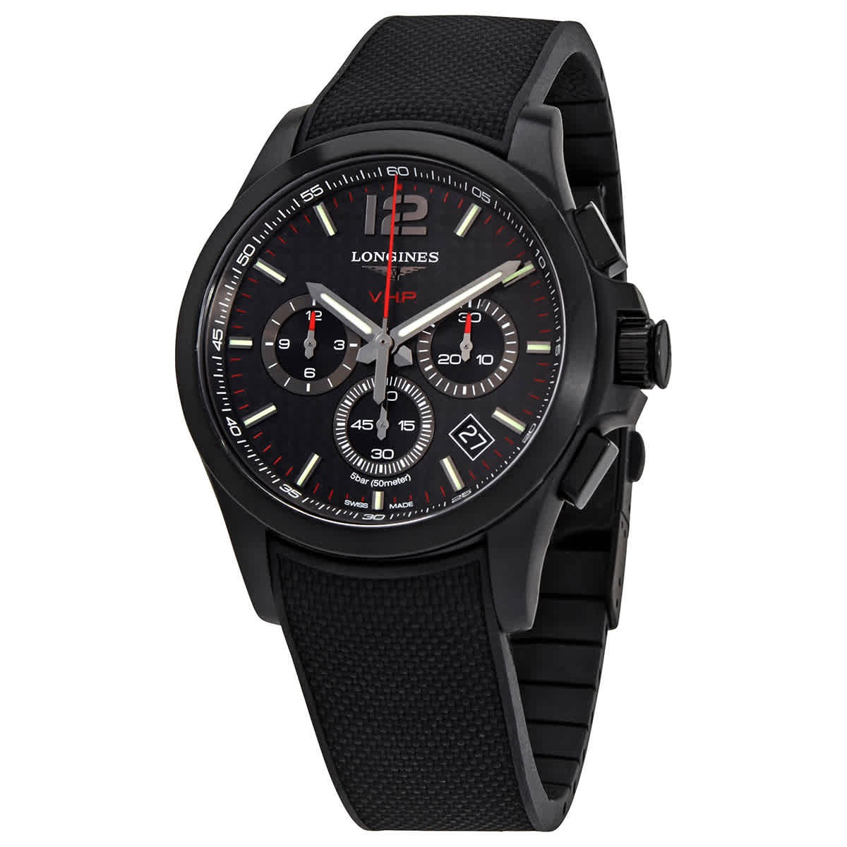 Longines Conquest V.H.P Carbon Fiber Dial Men’s Watch L37172669