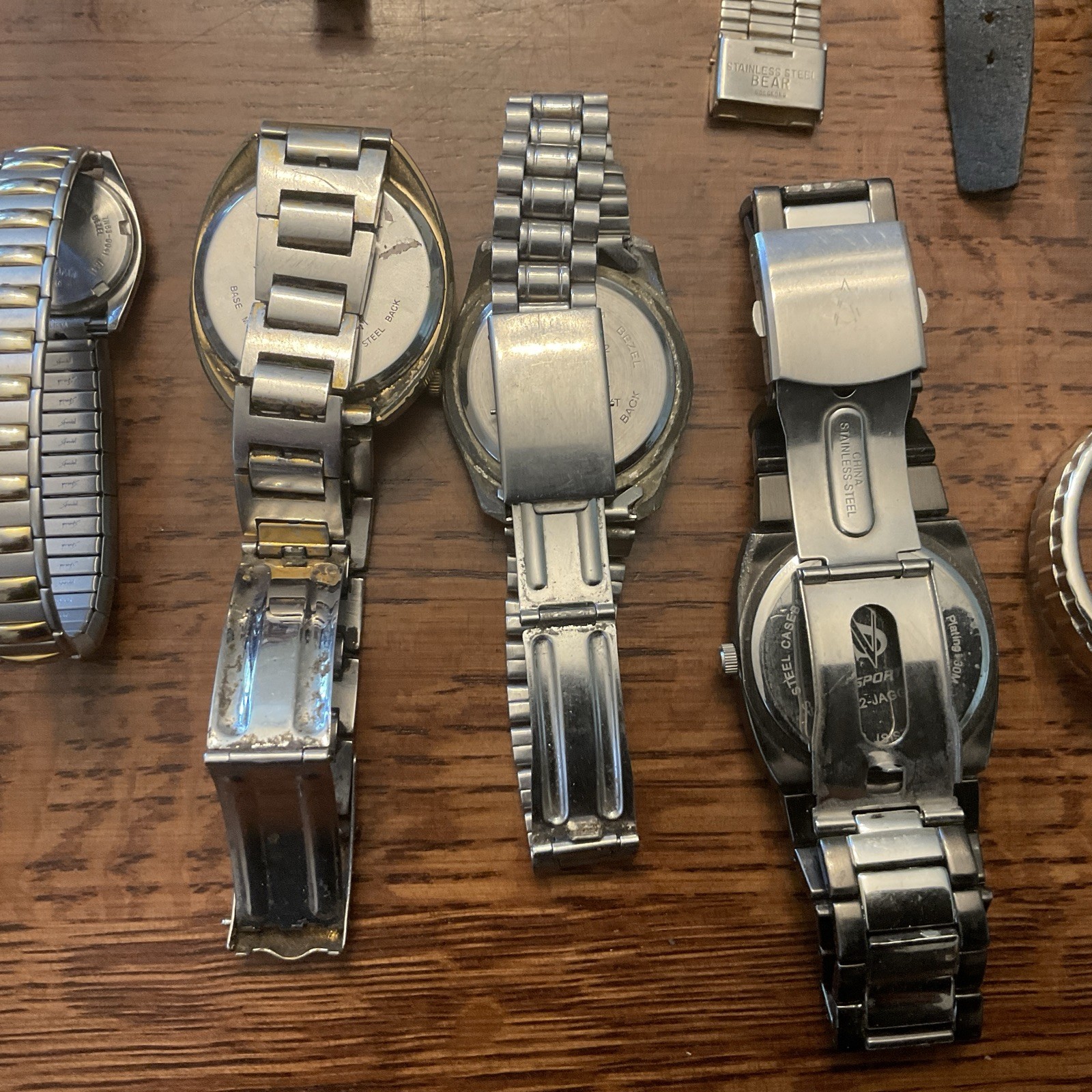 30 Vintage Ladies & Mens Wrist Watches Mostly TIMEX Mixed Brands UNTESTED