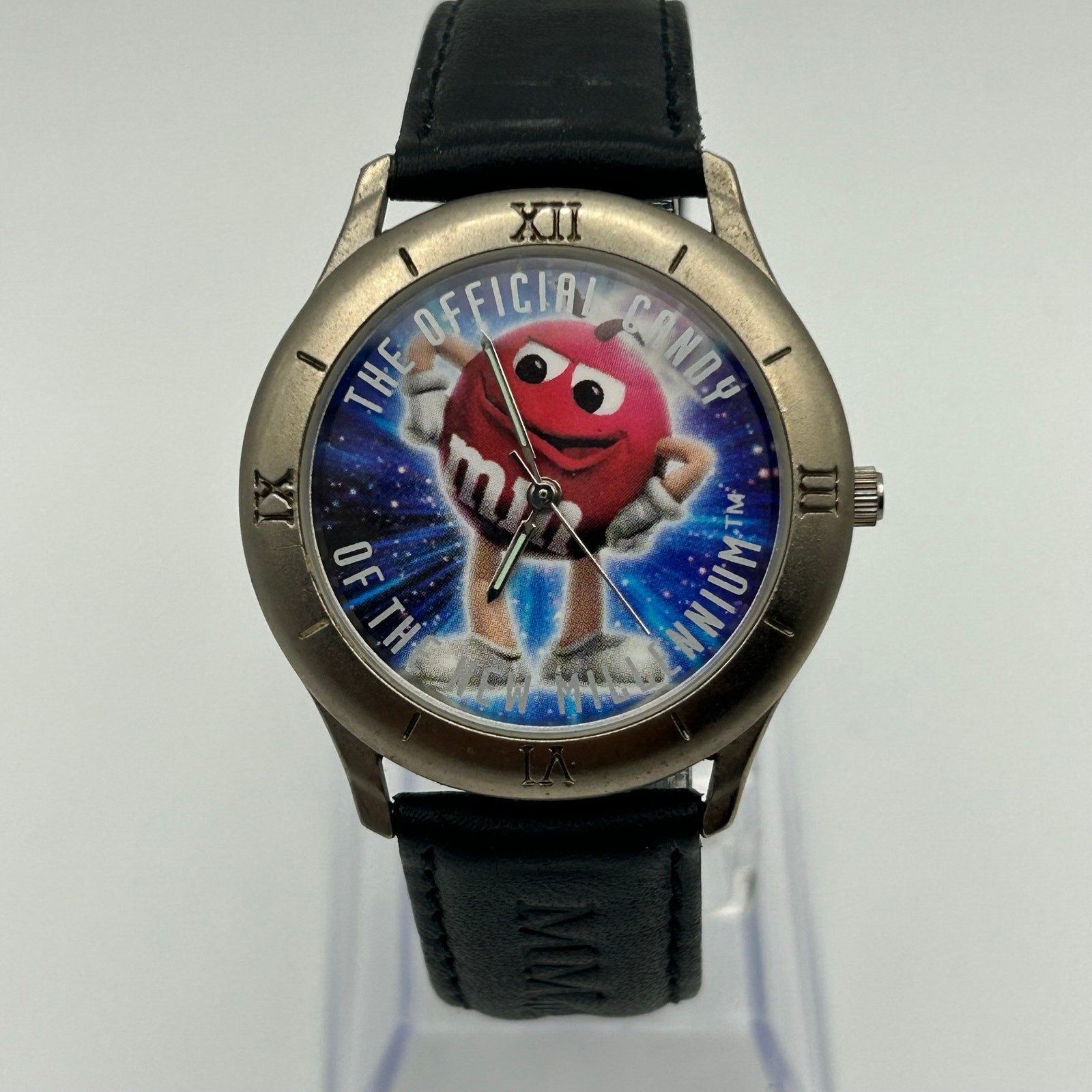 1998 M&M’s “Official Candy of the Millennium” Watch Working New Battery