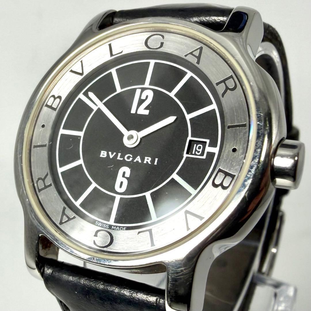 Bvlgari Solotempo ST29S Date Quartz Wristwatch Japan 073479