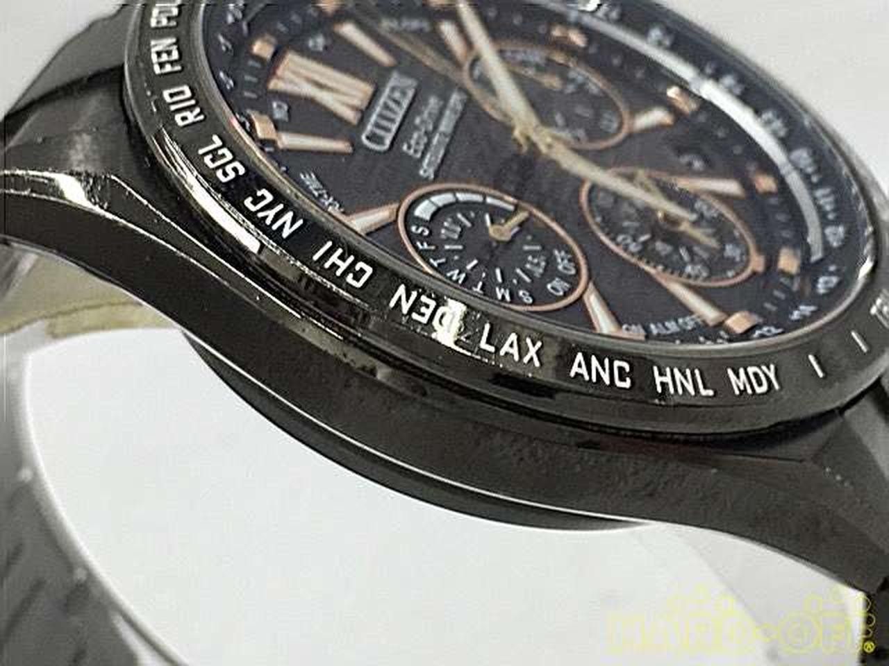 Citizen Satellite Wave F900-T021557 eco drive Solar watches Tested Good