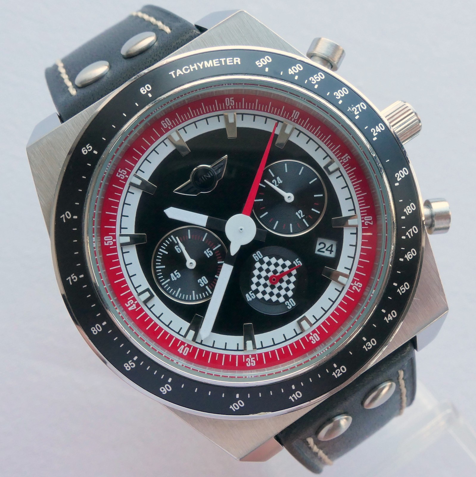 MINI John Cooper Works JCW Rally Racing Car Accessory Sport Watch Chronograph