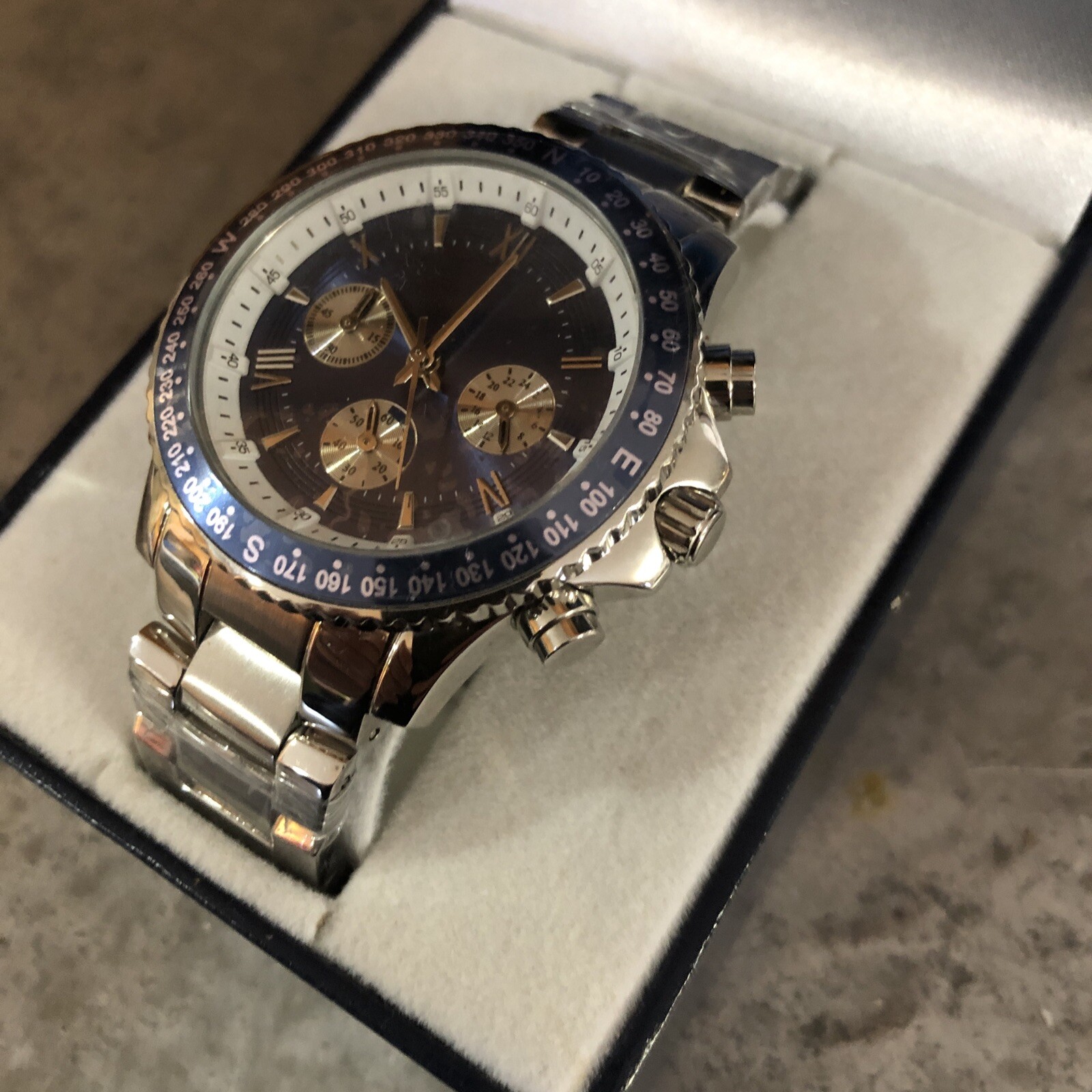 Reach For Your Dreams My Grandson, Handcrafted Inspirational Men’s Watch (J)