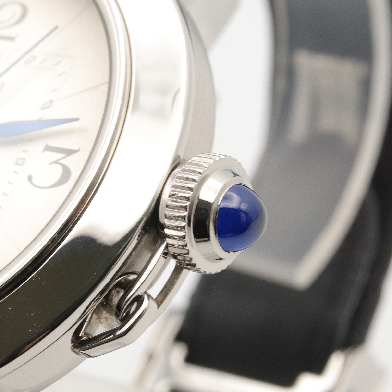 CARTIER Pasha de Cartier Wrist Watch WSPA0010 Automatic SS leather Used mens