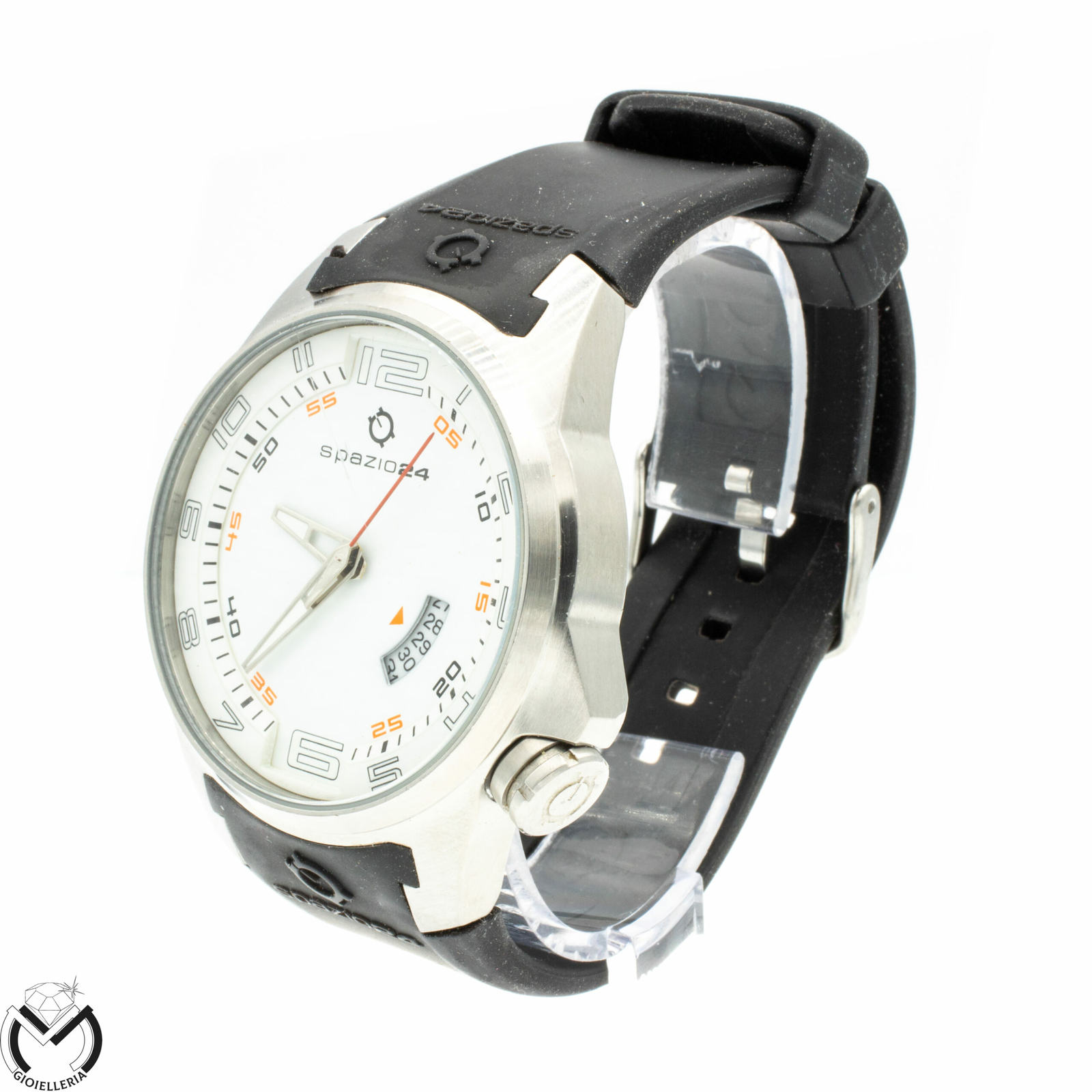 Orologio SPAZIO 24 Acciaio Silicone Quarzo Uomo 35vv21