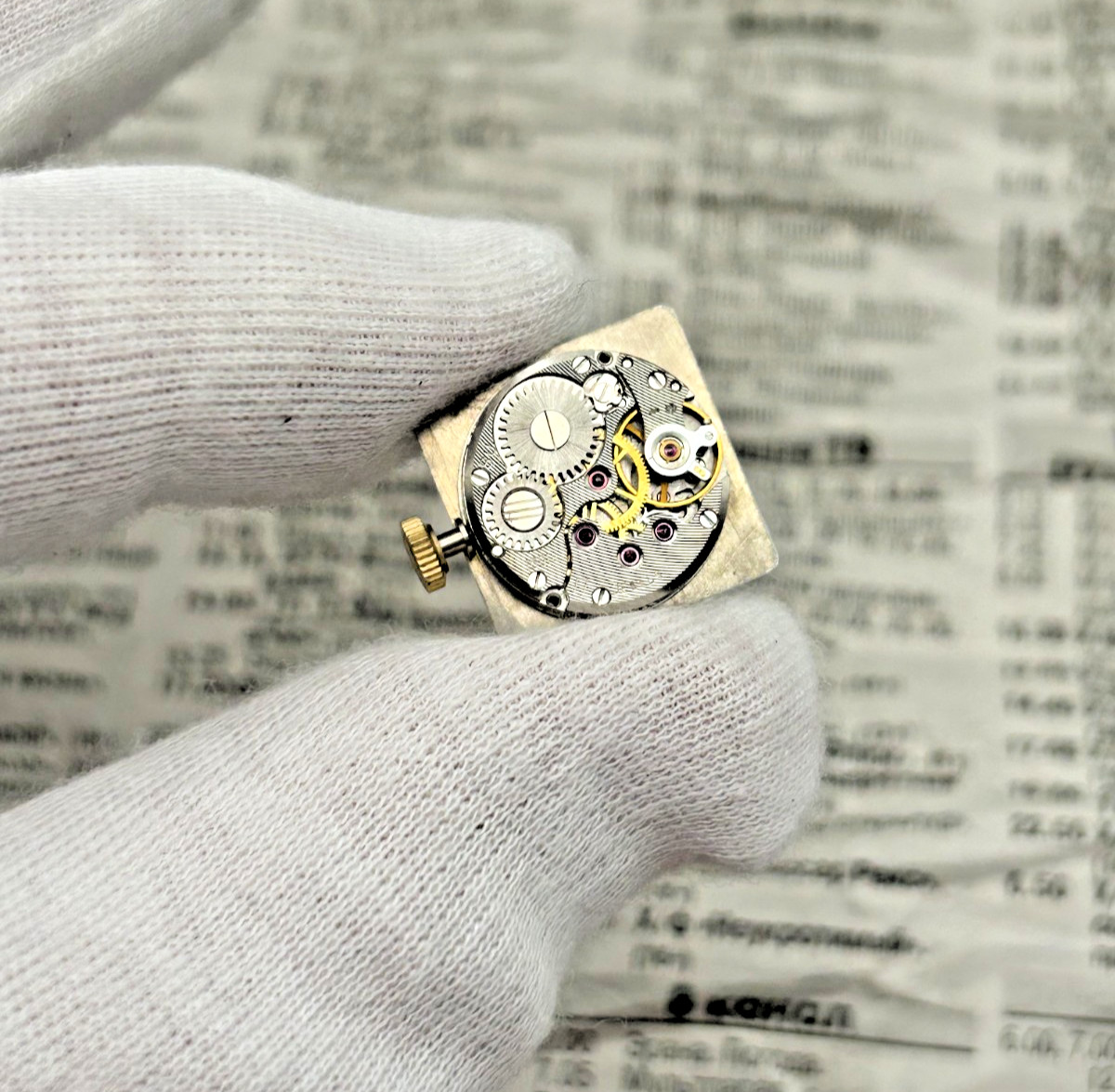 Vintage Chaika (Чайка) Art Deco Tank Mechanical Watch | Cal. 1601A | 17J | USSR