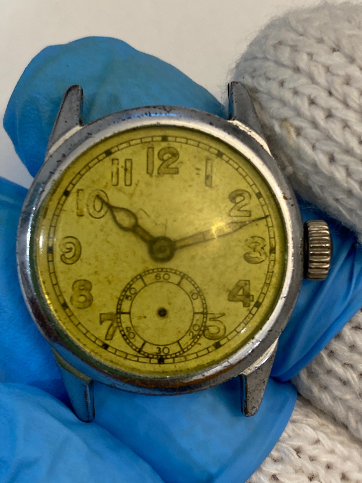 WWII ORD DEPT US Army Watch Hamilton 987A 17J OD-30613 Parts | Vintage Authentic