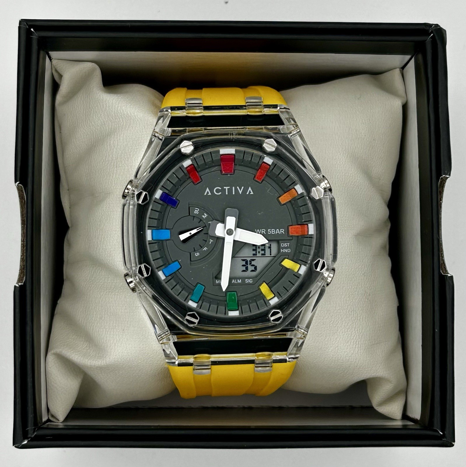 ACW2100-002 – Activa X InvictaMen’s Digital Watch – 44.2mm, Yellow