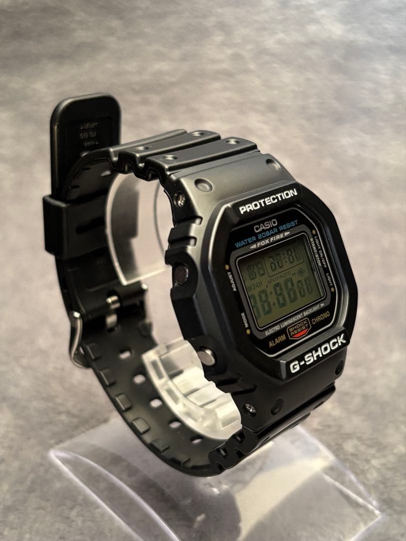 CASIO G-SHOCK DW-5600E, battery replaced with a new one.