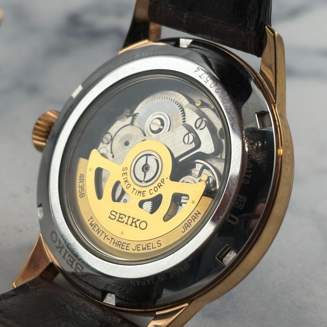 Seiko Presage SARY128 Cocktail Time Manhattan Automatic Men’s Watch Box