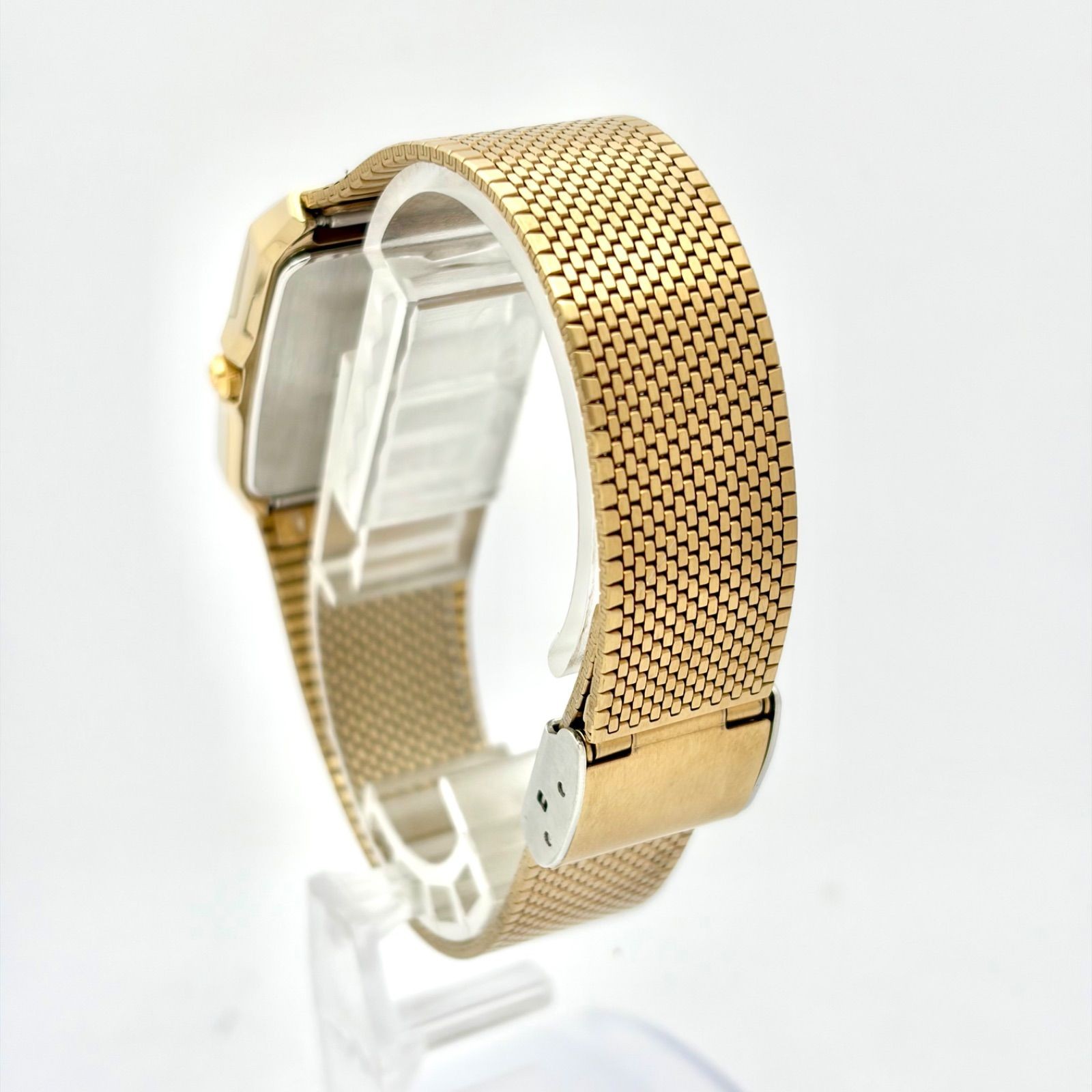 SEIKO Spirit 5E31-5A60 Gold Dial Men’s Quartz Watch 29.8mm