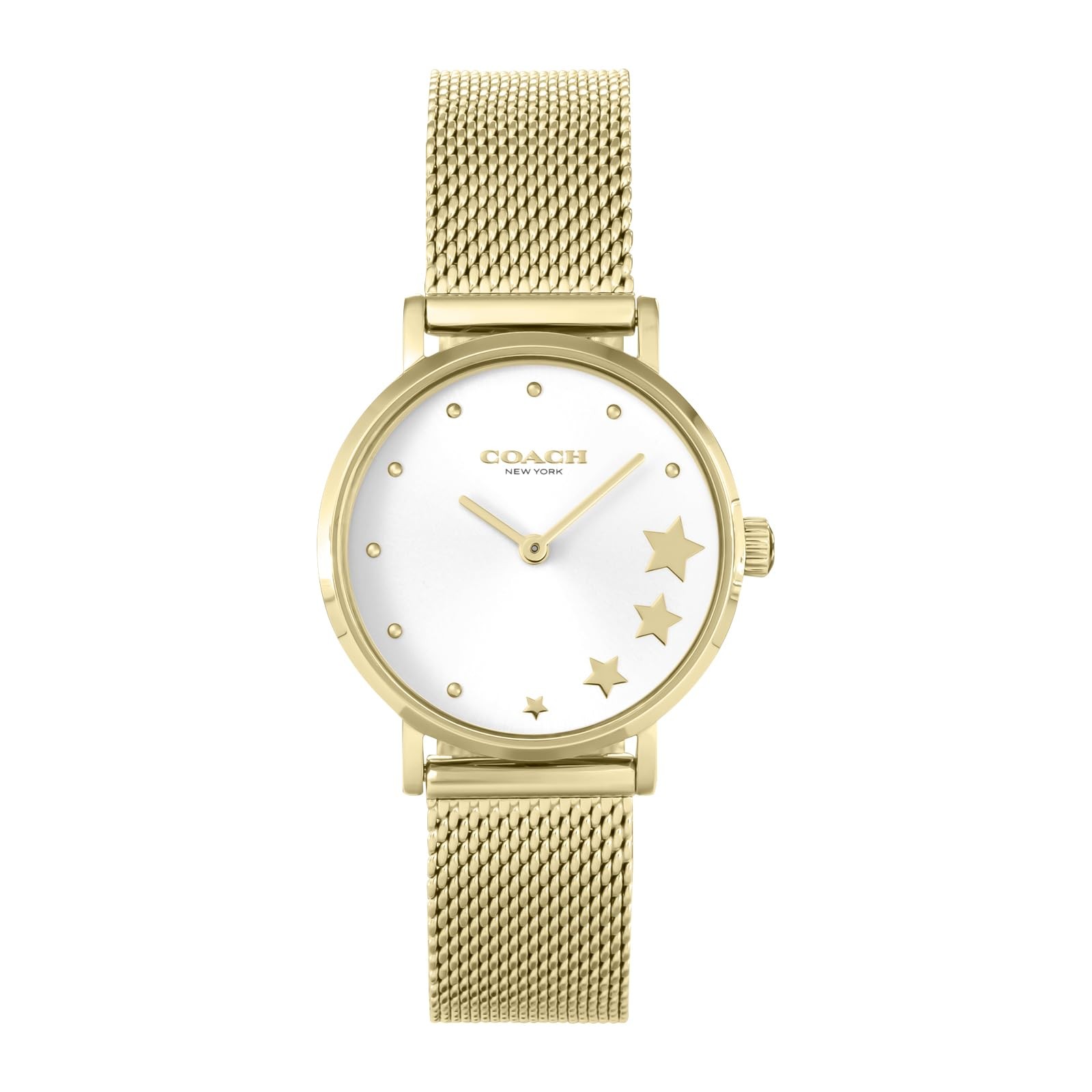 COACH PERRY watch, silver dial, women’s