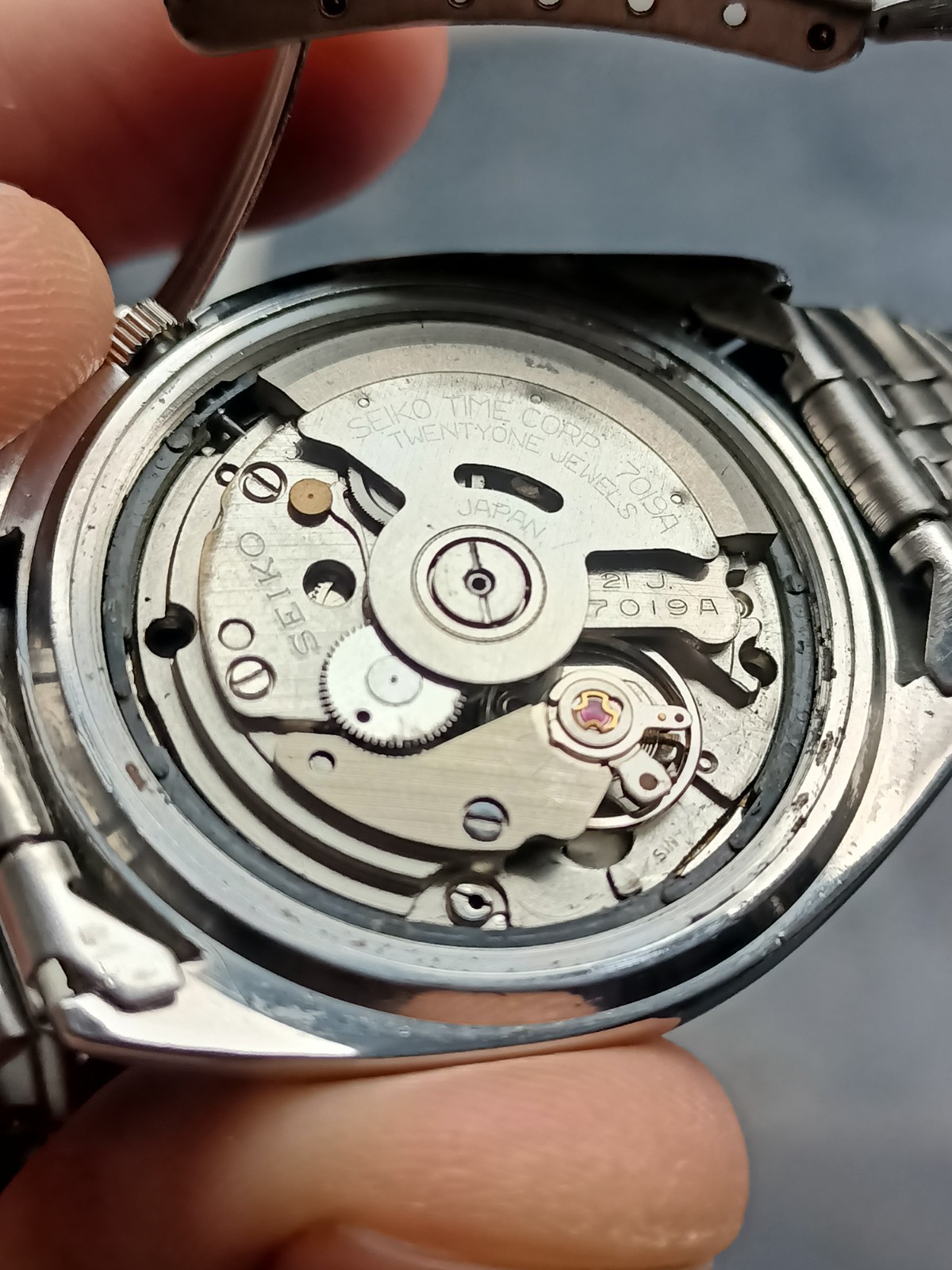 Seiko 5 Automatic Tiffany Dial Vintage Men’s Dress Watch