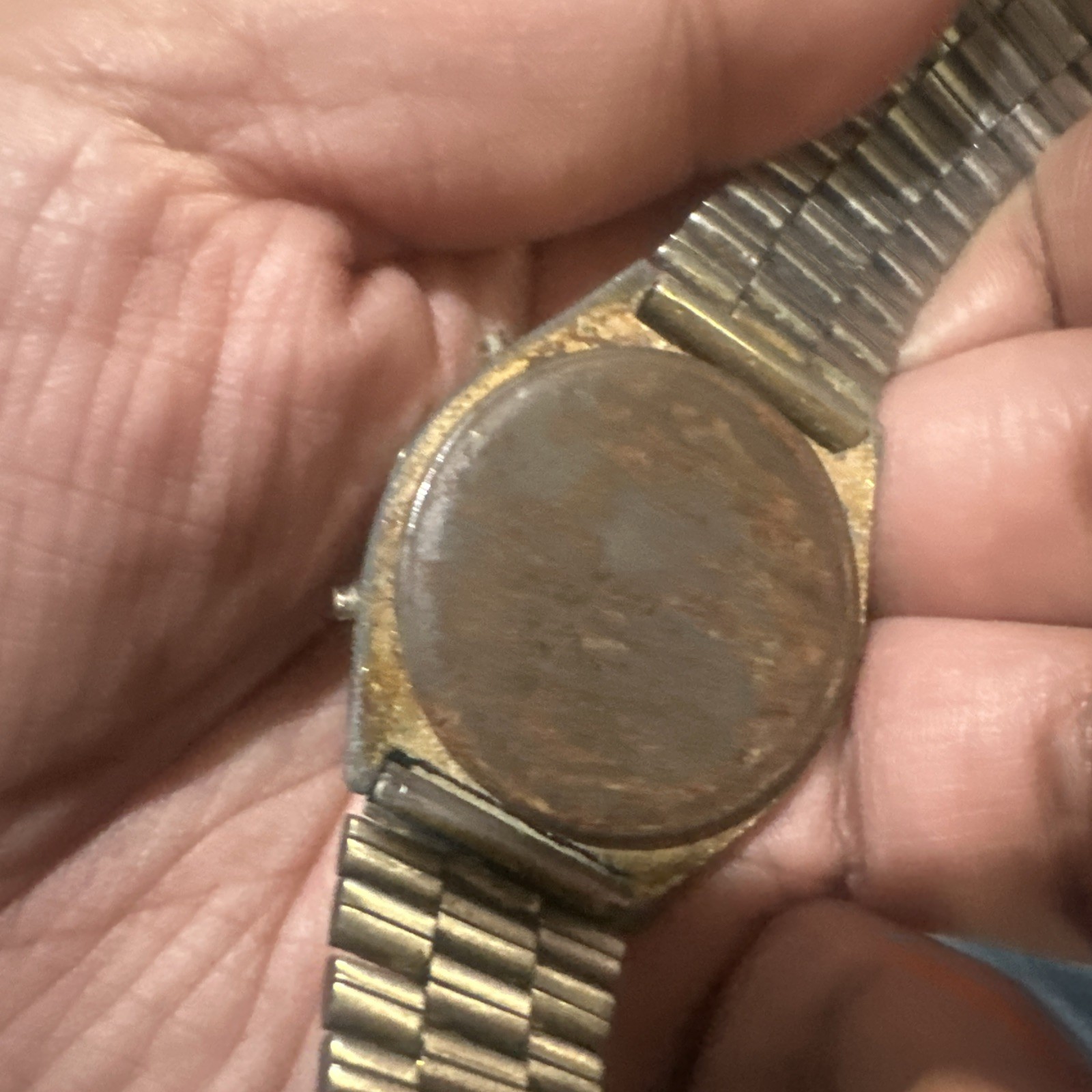 Vintage Retro Delphi 8 Digital Quartz Mens Watch 35mm 7in- Buttons Not working