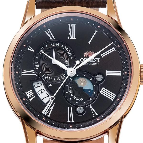 ORIENT RN-AK0002Y Classical SUN & MOON Mechanical Men’s Wristwatch New Japan