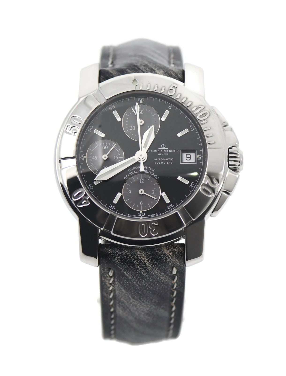 Baume & Mercier Capeland Stainless Steel Wristwatch MOA08112