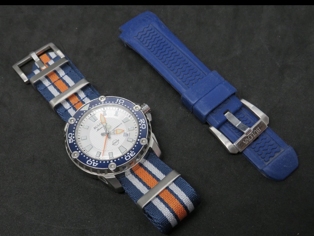 Mens Bulova Marine Star Automatic Watch