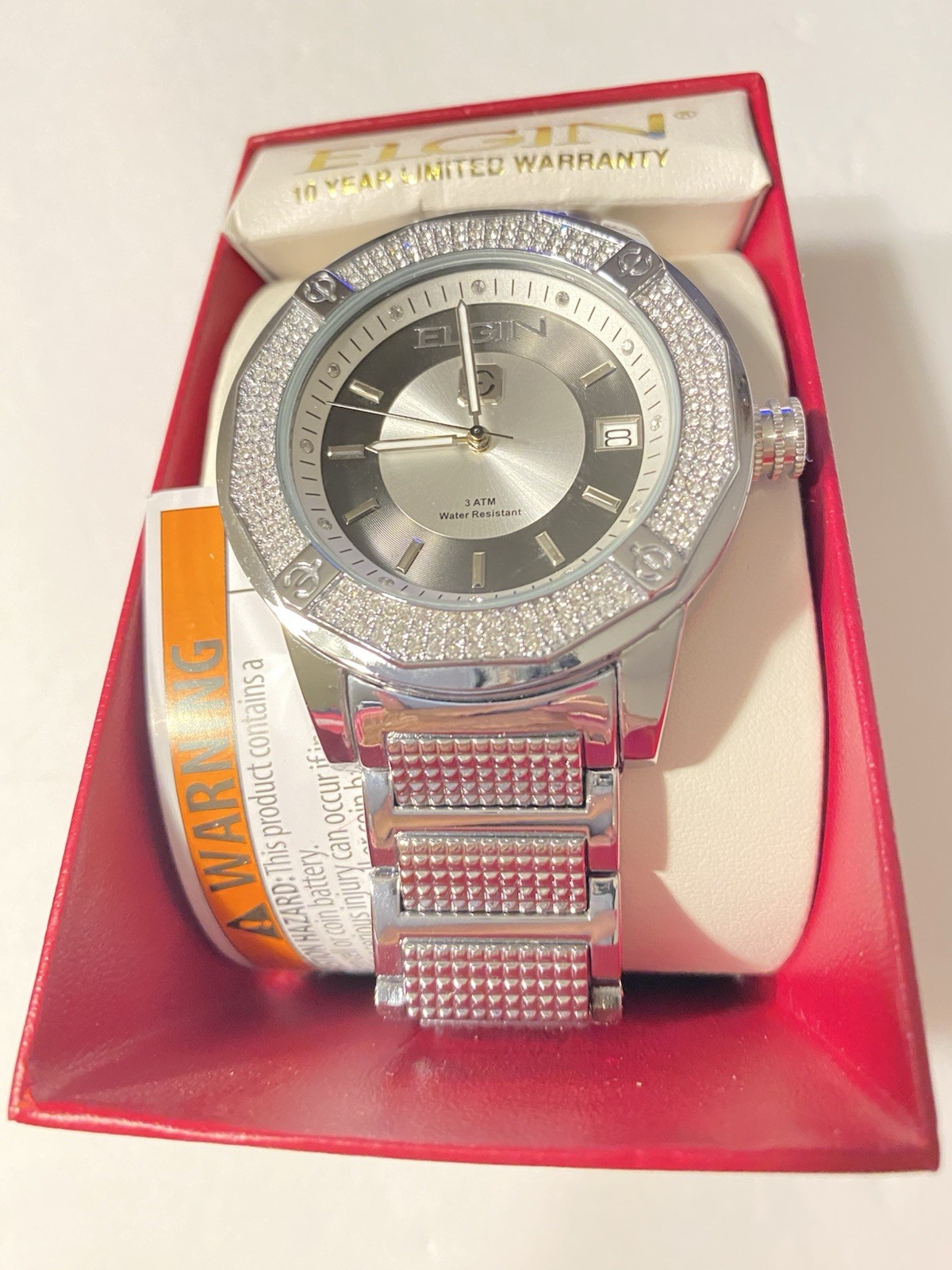 Elgin Men’s Watch FG160032 Water Resistant
