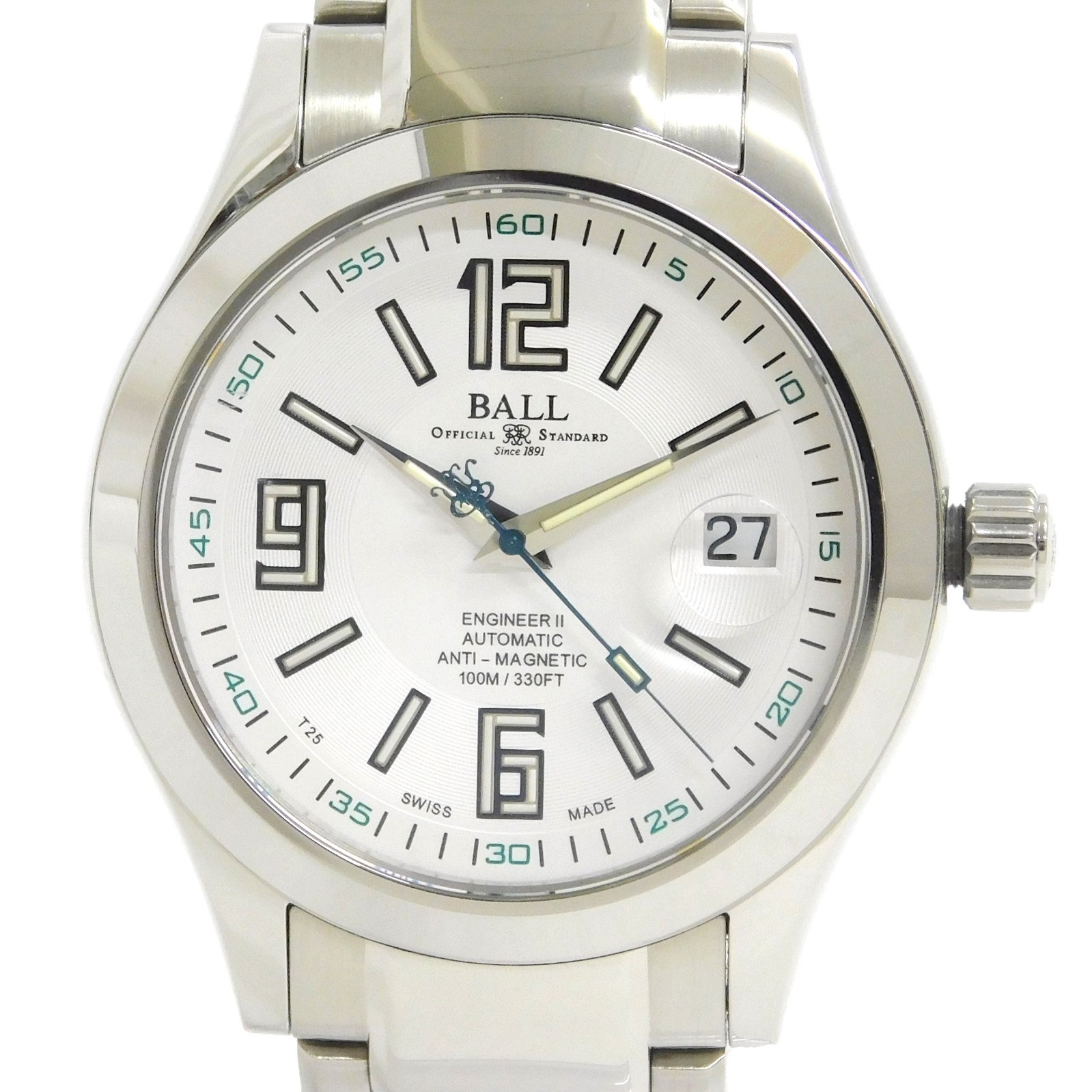 BALL Watch Engineer II Automatic NM1020C-S4 Automatic Men’s Watch #1376B
