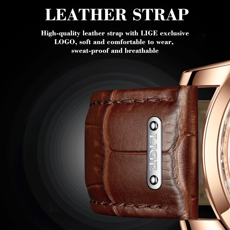 2025 Men Watches Waterproof Stainless Steel Quartz Luminous Business Wristwatch